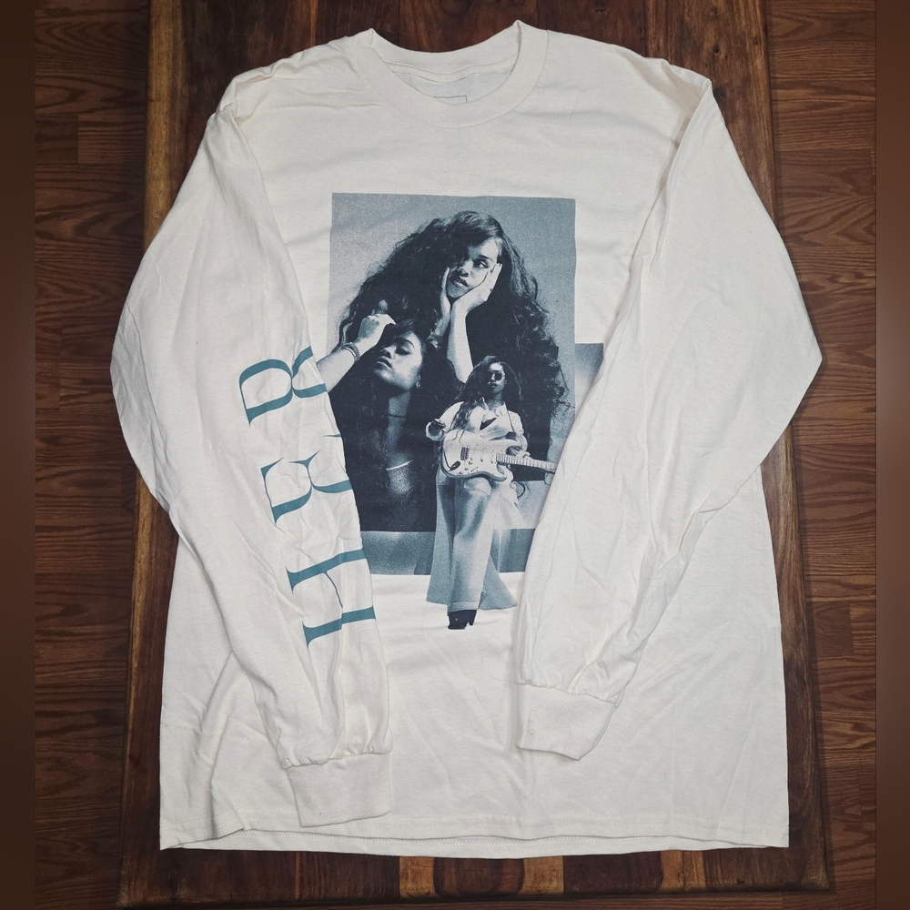 H.E.R. White Long Sleeve Graphic Tee